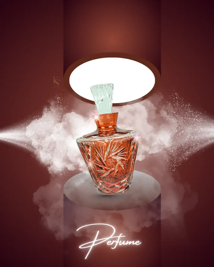 perfume ad poster